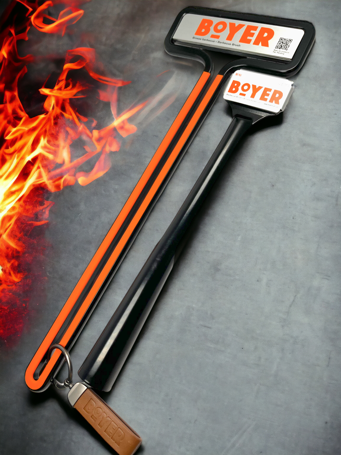BOYER BBQ brush