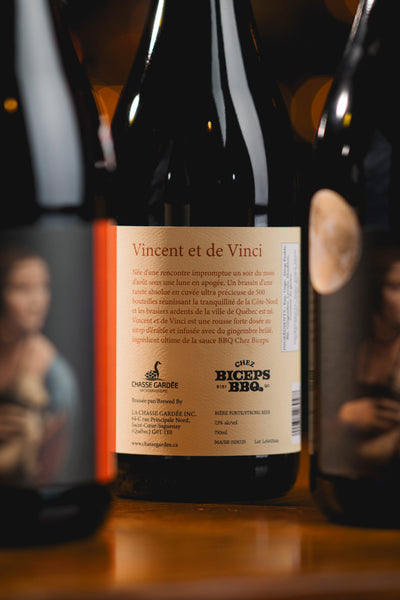 Bière Rousse ''Vincent et de Vinci'' **PAS DE LIVRAISON - CUEILLETTE SEULEMENT**